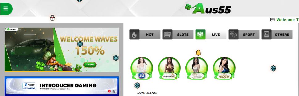 Join live casino games with professional dealers
